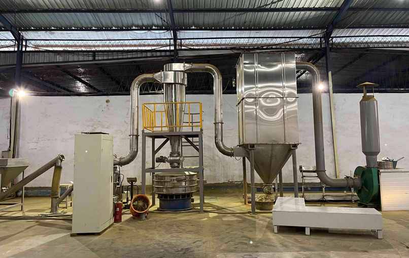 Integrated Micro-Milling & Cyclone Sifting System