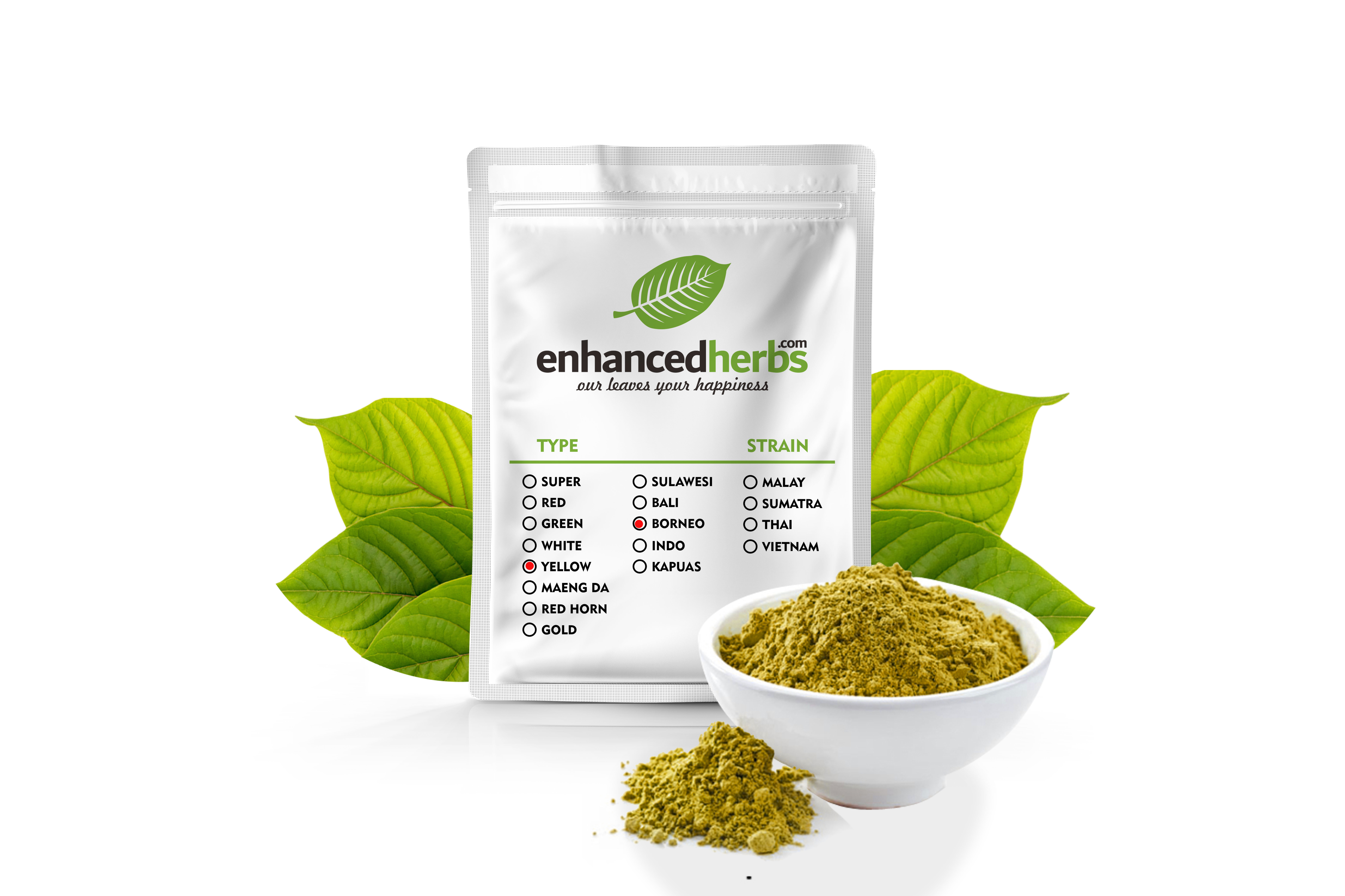 Yellow Borneo Kratom